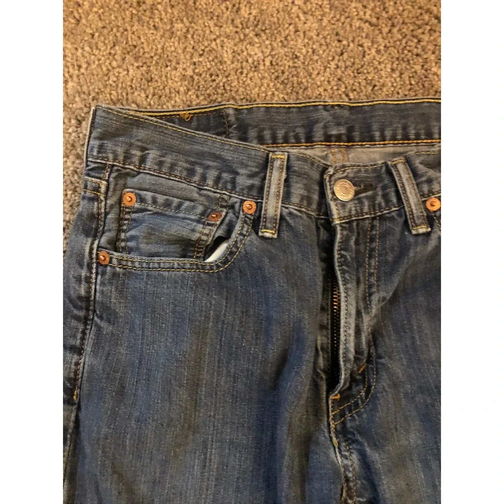 Levi's 514 - Men's - Straight -  Jeans Size 30x30 - Blue - Zipper Fly